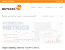 Tablet Screenshot of outlook-apps.com
